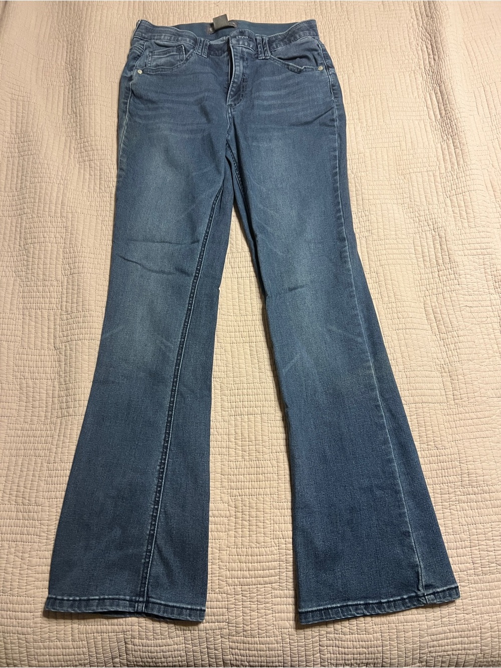 Democracy Women's Medium Blue Flare Jeans